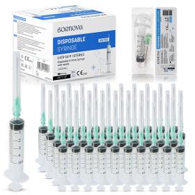 BORNOVA - seringues médicales jetables avec aiguille 5ml 10m