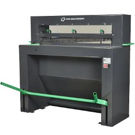 Cisaille guillotine commande au pied CS 100 et 125 HM Machinery