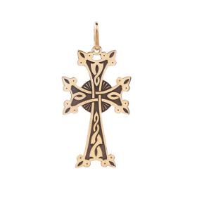 Croix Arménienne en or 18 carats, 750/1000