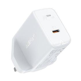 Chargeur mural Acefast GaN (prise UK) USB Type C 30W, Power Delivery