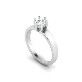 Bague de Fiançailles Solitaire Diamant Intemporel