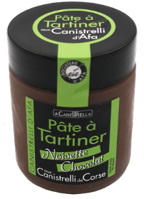 Pâte A Tartiner Noisette-chocolat Aux Éclats De Canistrelli