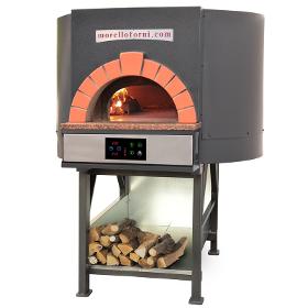 Four a bois avec chauffage sole à gaz 10 pizzas MORELLO FORNI