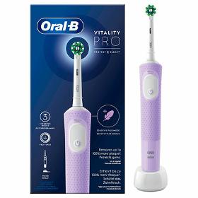 Brosse à dents électrique oral-b vitality pro lilas