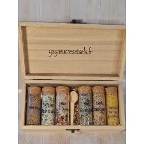 Coffret découverte sels aromatisés