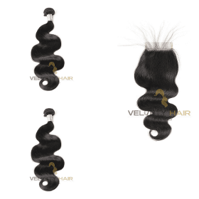 2 tissages et closure Body wave