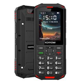 Konrow Stone Next (Téléphone Antichoc Certifié IP68 - 2.4'' - Hotspot Wifi - 4G