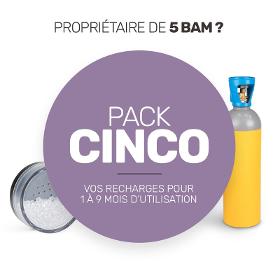 Pack de recharge de consommables pour vos cinq BAM