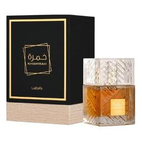 Khamrah parfum unisexe 100 ml vanille douce chaude épicée boisée par lattafa perfumes