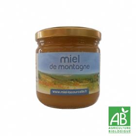 Miel de montagne Bio - pot de 500 g