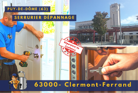 Serrurier Clermont-Ferrand (63100)