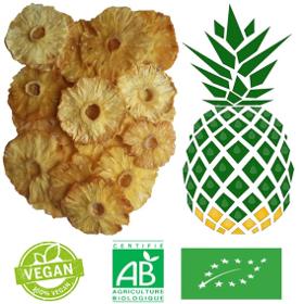 1 kg ananas séché bio