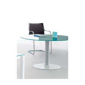 Table Ronde Verre Ø 120cm- AVENE COLUMBIA