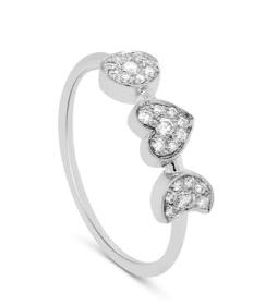 Bague Trilogie 24 bts - 0,20 ct AB2311