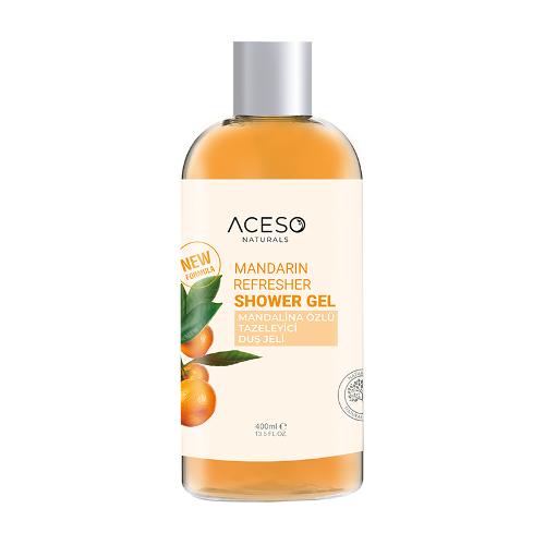 Gel Douche Rafraîchissant à l'Extrait de Mandarine 400 ml