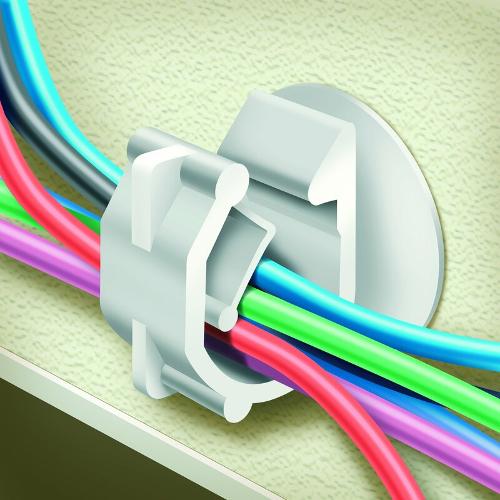 Les produits   Attache gaine éléctrique et câble
