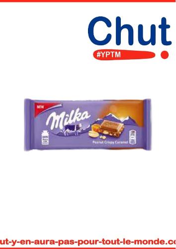 Milka Peanuts Crispy Caramel 90g 