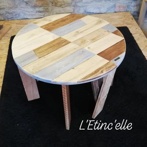 Table basse ronde