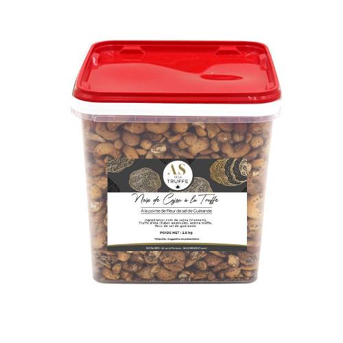 As De La Truffe - Noix Cajou W240 - Truffe & Fleur Sel Guérande 2,5Kg