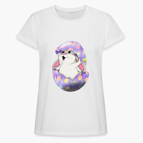 Oeuf éclosion d'un lapin T-shirt oversize Femme