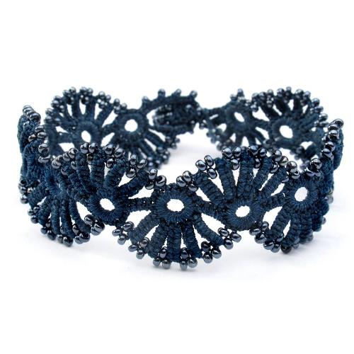 BRACELET "YELIN" BLEU NUIT