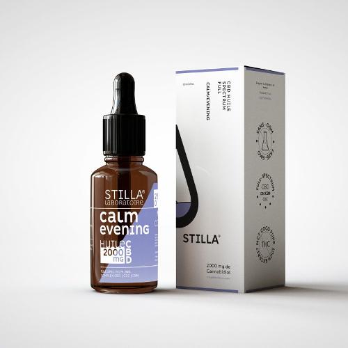 Huile Cbd 20% Calm/evening-2000mg Stilla® Full Spectrum