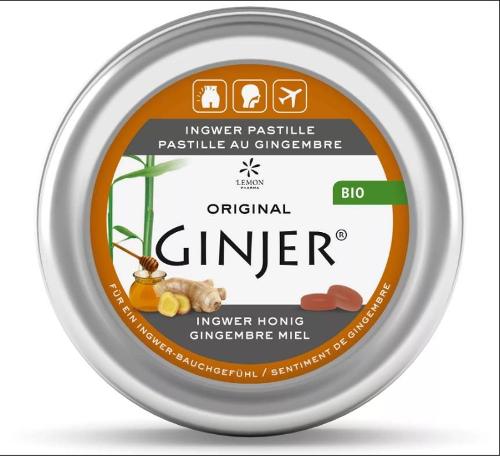 Pastille Bio Original Ginjer ® - Miel