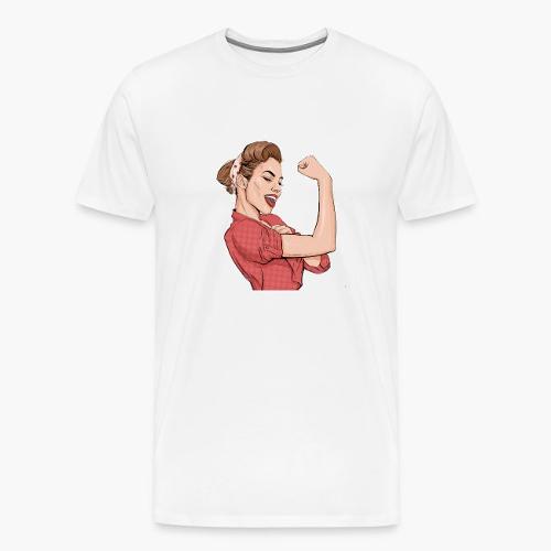 Puissance féminine à l 'état pur T-shirt Premium Homme