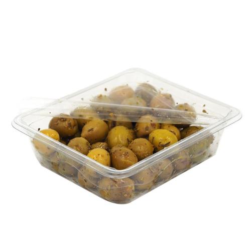 Barquette Olives - Cassees Vertes A La Provencale 19/21 - 18 X 225G