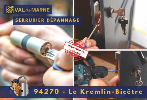 Serrurier Le Kremlin-Bicêtre (94270)