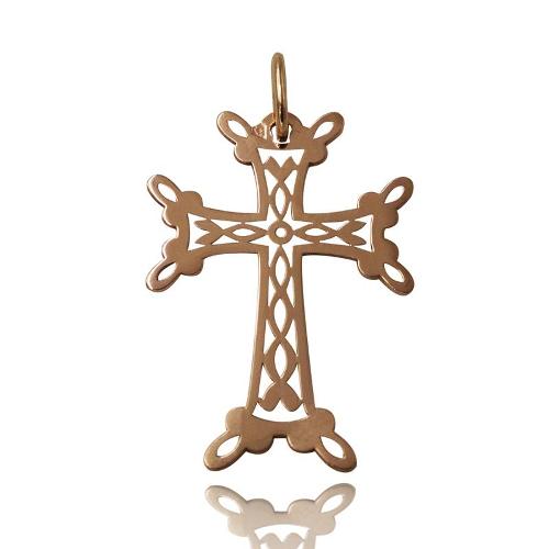 Croix Arménienne Ajourée en or 18 carats petit modèle 0.71 gramme