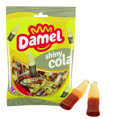 DAMEL - Bouteille Cola Lisse 80gr