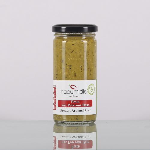 Pesto vegan biologique aux poivrons doux 260g