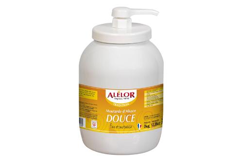 Moutarde douce d'Alsace Bidon Poussoir 3L