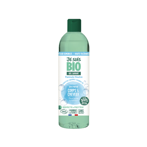 JE SUIS BIO Gel lavant corps & cheveux sans parfum 250mL