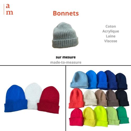 Bonnets tricotés