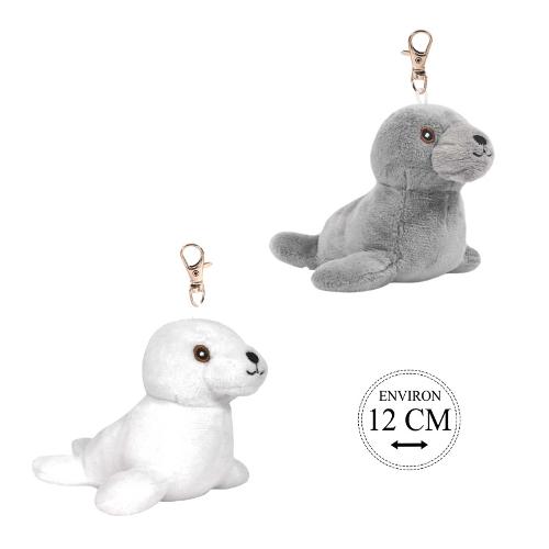 Peluche Porte Cles Phoque 12cm