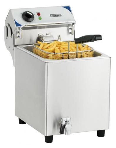 Friteuse Électrique Avec Vanne De Vidange 7 Litres