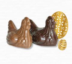 Poules praliné noisette - 12 g