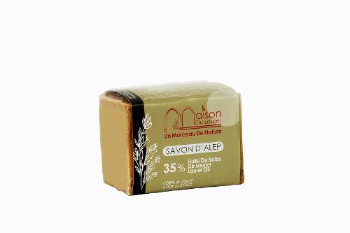 Distributeur savon traditionnel d'Alep