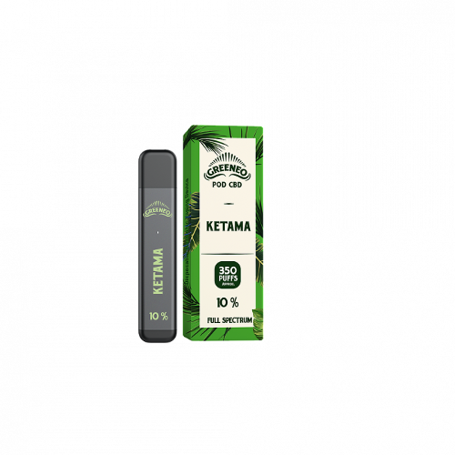 Pod Ketama 10% De Cbd - 350 Puffs