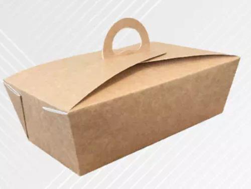 Doggy bag fermable en kraft