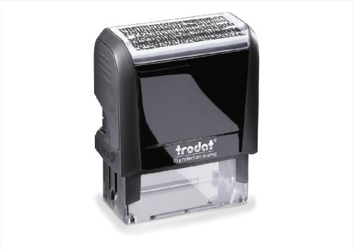 trodat printy | 47x18mm | protection-id