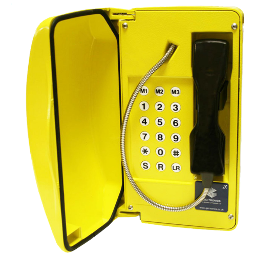 Téléphone VoIP avec porte Fonte d Aluminium TITANVOIP