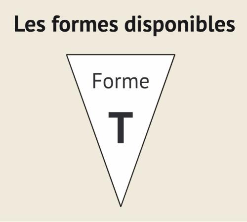 Fanions triangulaires