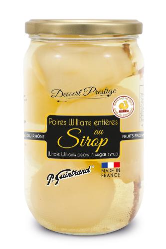 Poires Williams Entières Au Sirop