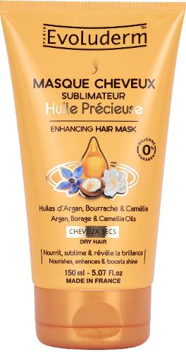 EVOLUDERM Masque Capillaire Huile Précieuse 150ml