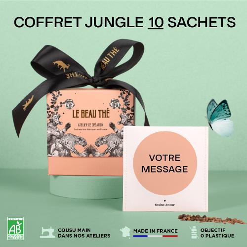 La boîte jungle de 10 sachets de graines peronnnalisés