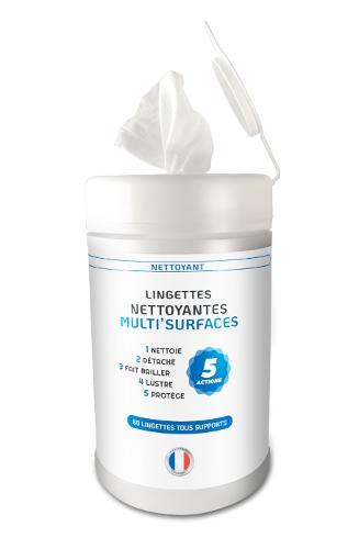 Lingettes nettoyantes carrosserie mutlti surface