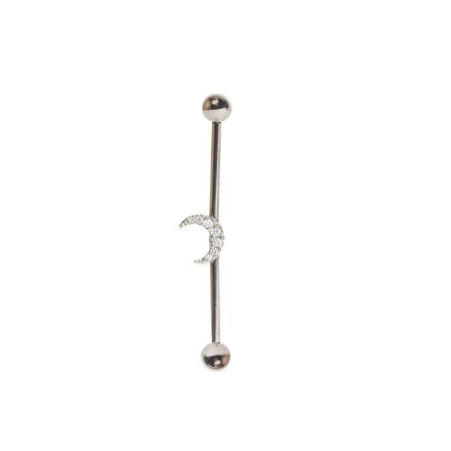 Le piercing industriel Luna - titane ASTM F136